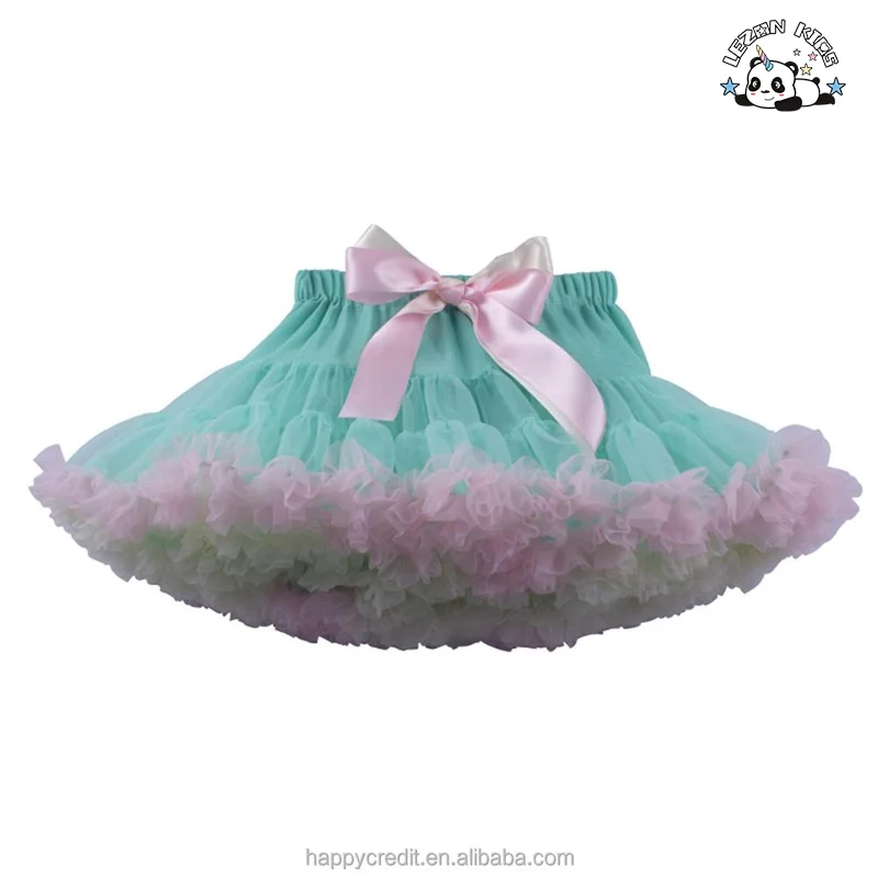 LEZONKIDS - Roupas de dança personalizadas de alta qualidade e confortáveis para meninas, saia tutu fofa, saia de ballet com laço, saia tutu de ballet